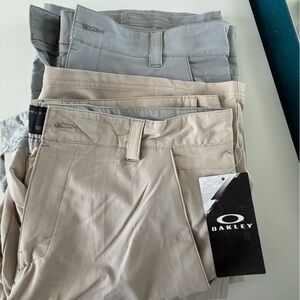 Oakley Men's Take 3.0 Pro Shorts - Tan and Wood Gray